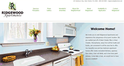 Desktop Screenshot of apartmentsatridgewood.com